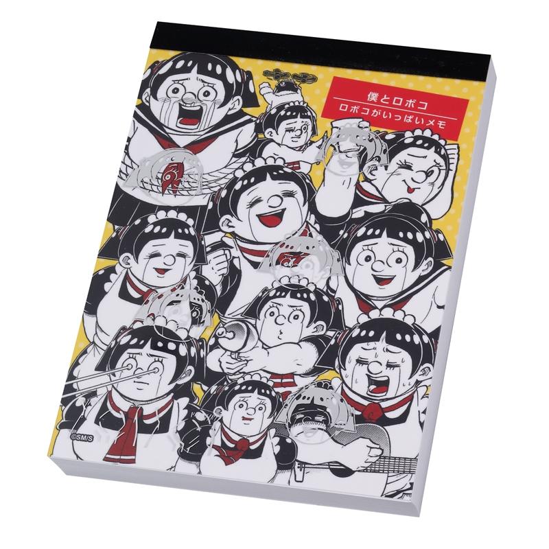 『僕とロボコ』ロボコがいっぱいメモ　ブロマイド付き　ＢＤ２