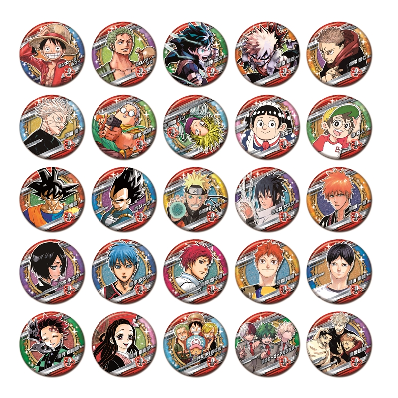 「週刊少年ジャンプ」コレクション缶バッジ【ＪＵＭＰ　ＳＨＯＰ　２０ｔｈフェスティバルＶｅｒ．】　（全２５種／ランダム１種入り）　ＢＤ２