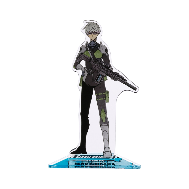 『怪獣８号』アクリルスタンド　市川レノ　怪獣８号展描きおろしｖｅｒ．　＜怪獣８号展＞　ＢＤ３