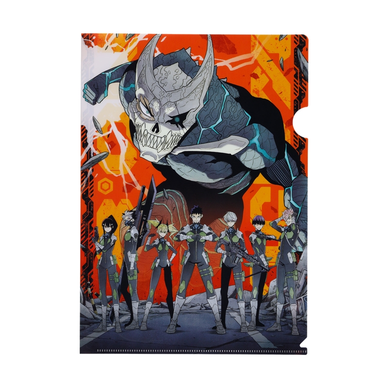 『怪獣８号』キービジュアルクリアファイル　＜怪獣８号展＞　ＢＤ３