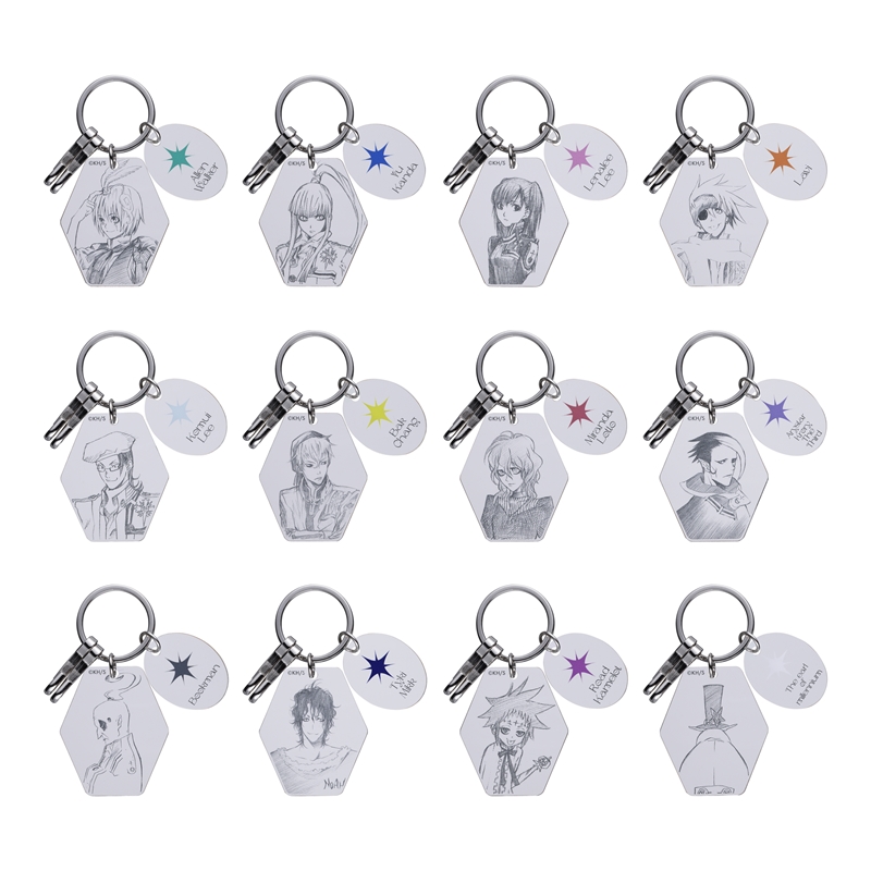 『Ｄ．Ｇｒａｙ－ｍａｎ』クリアベースキーホルダー　第１弾　（全１２種／ランダム１種入り）　ＢＤ４－ＪＦ