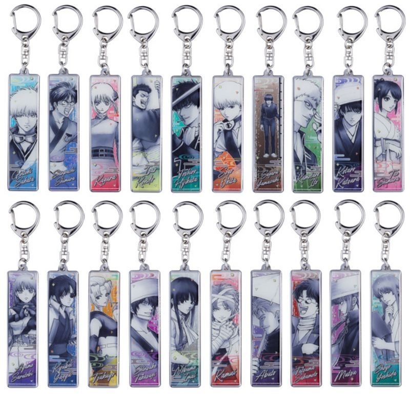 『銀魂』メタルキーホルダーコレクション　（全２０種／ランダム１種入り）　＜銀魂展＞ＢＤ４