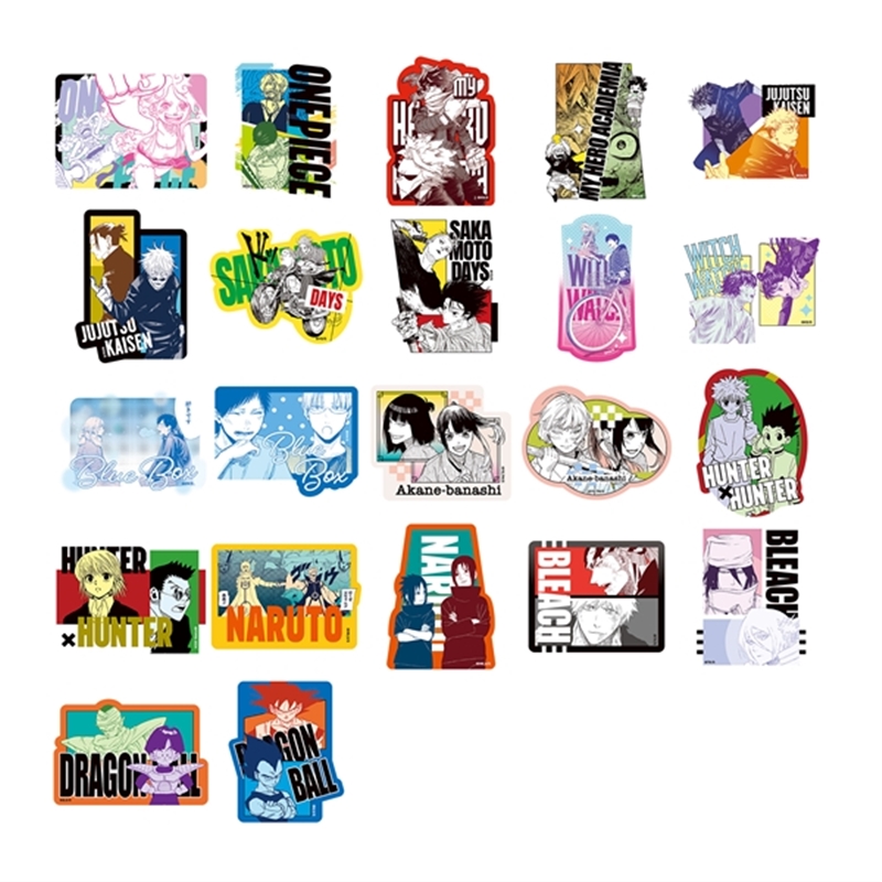 「週刊少年ジャンプ」ステッカーコレクション－Ｂｕｄｄｙ－　（全２２種／ランダム２種入り）　ＢＤ４－ＪＦ