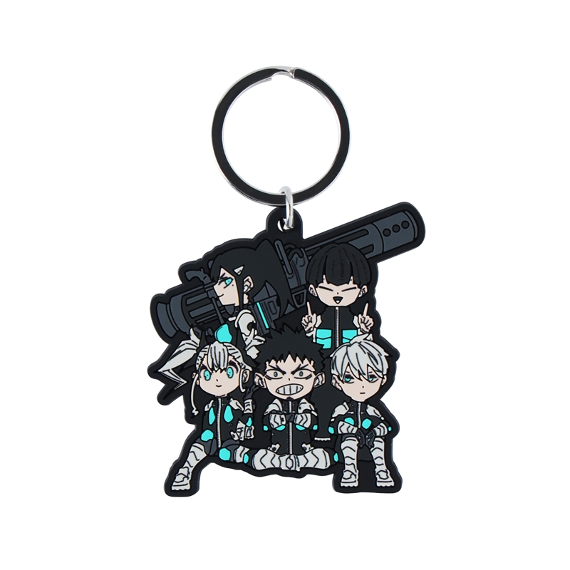 『怪獣８号』日本防衛隊第３部隊ラバーキーホルダー　＜少年ジャンプ＋展＞　ＢＥ２