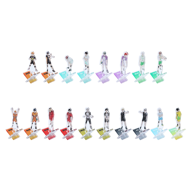 『ハイキュー！！』アクリル“Ｘ”フィギュアコレクション　第２弾　全種セット　（全１８種入り）　＜ハイキュー！！　ＦＡＮ　ＰＡＲＫ＞　ＢＥ２