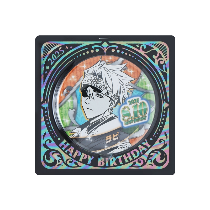 『Ｄ．Ｇｒａｙ－ｍａｎ』バースデイ缶バッジ　ラビ　ＢＥ３