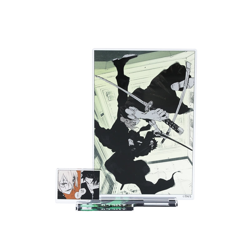 『カグラバチ』アクリルジオラマ　モーメント　六平千鉱＆昼彦　ＢＥ３