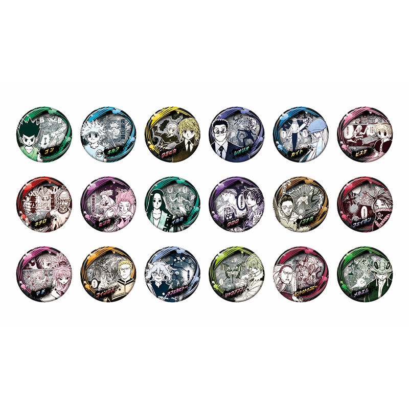 『ＨＵＮＴＥＲ×ＨＵＮＴＥＲ』コレクション缶バッジ　ＡＢＩＬＩＴＩＥＳ　（全１８種／ランダム１種入り）　ＢＥ４－ＪＦ