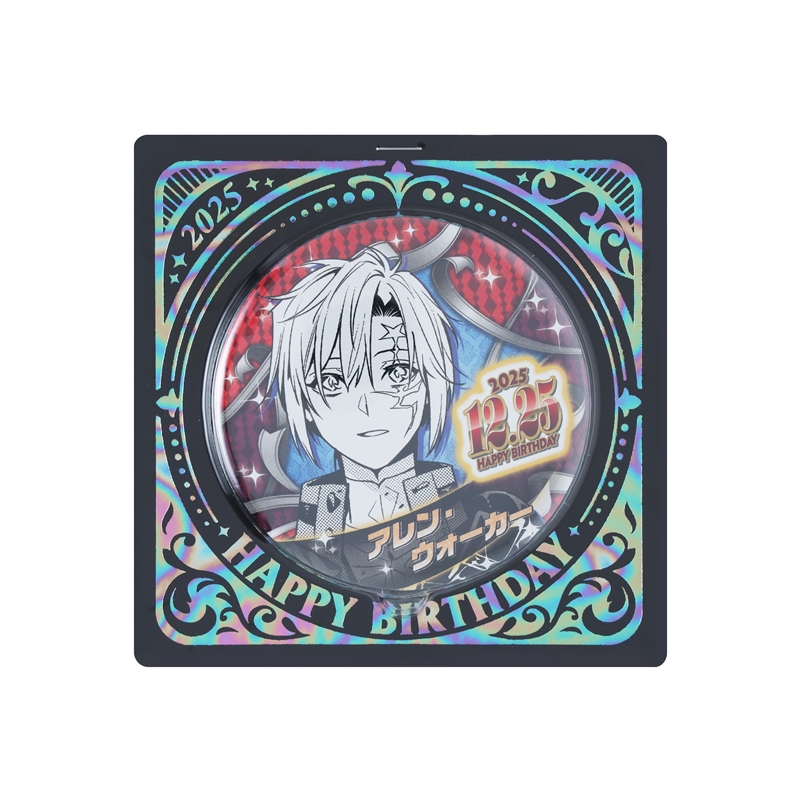『Ｄ．Ｇｒａｙ－ｍａｎ』バースデイ缶バッジ　アレン・ウォーカー　ＢＥ４
