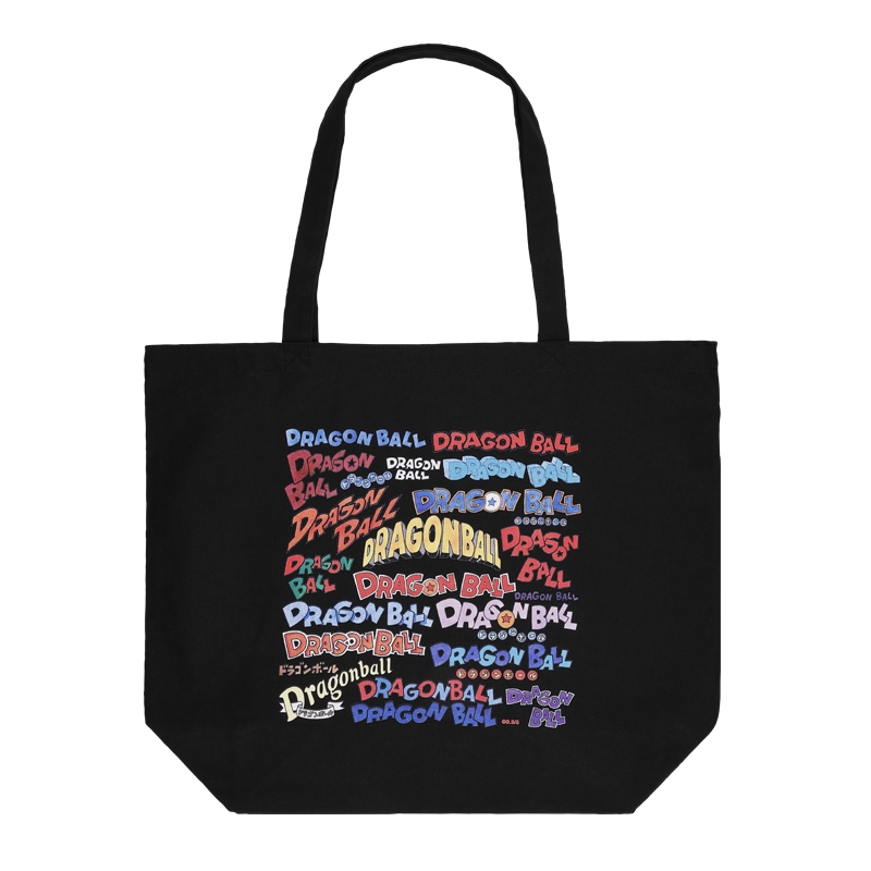 『ＤＲＡＧＯＮ　ＢＡＬＬ』ロゴがいっぱいトートバッグ　ＢＥ４