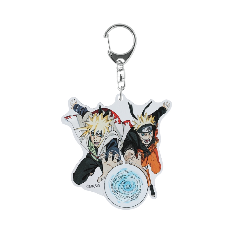 『ＮＡＲＵＴＯ－ナルト－』スピンアクリルキーホルダー　ＢＥ４－ＪＳ
