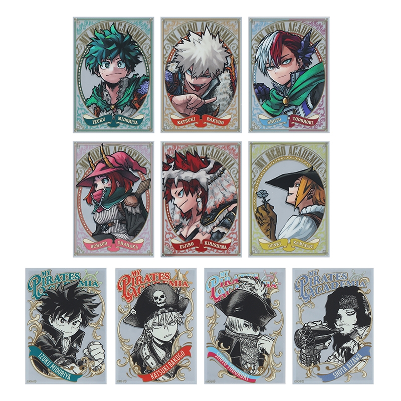 『僕のヒーローアカデミア』パブミラー風アクリルステッカーコレクション　ファンタジー　（全１０種／ランダム１種入り）　ＢＥ４－ＪＳ