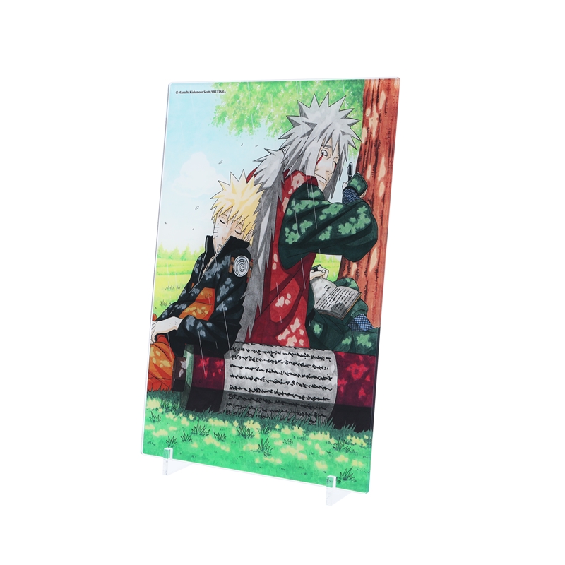 ＪＣＳ限定　『ＮＡＲＵＴＯ－ナルト－』箔入りアクリルアート　ＪＣ巻ノ四十二　カバーイラスト　ＢＥ４