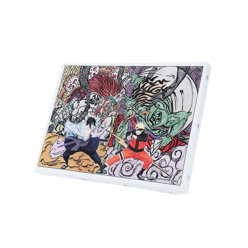 『ＮＡＲＵＴＯ－ナルト－』フルカラーアートボード　うずまきナルト＆うちはサスケ　ＢＥ４