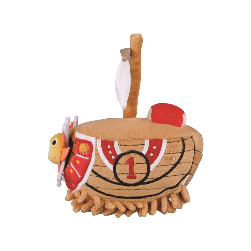 『ＯＮＥ　ＰＩＥＣＥ』ぬいぐるみ付きハンディモップ　サウザンド・サニー号　ＢＦ１－ＴＪＳ