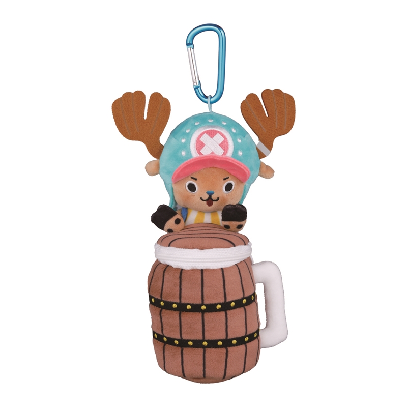 『ＯＮＥ　ＰＩＥＣＥ』木樽ジョッキ風小物入れポーチ　チョッパー　ＢＦ１－ＴＪＳ