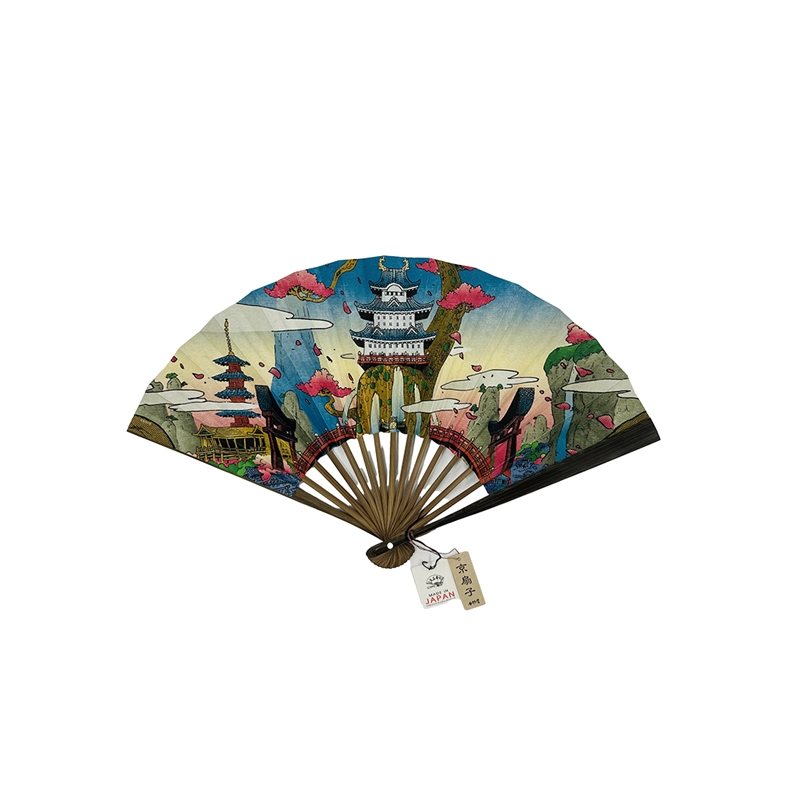 【ＴＨＥ　ジャンプショップ×白竹堂】　『ＯＮＥ　ＰＩＥＣＥ』扇子　ワノ国遠景　ＢＦ１－ＴＪＳ