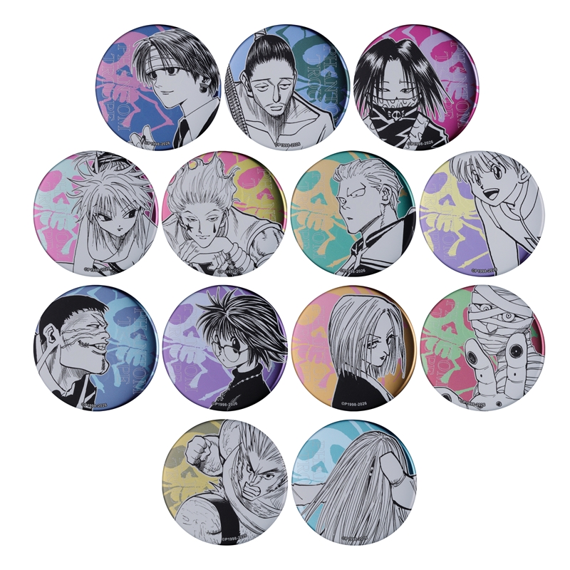 ＪＣＳ限定　『ＨＵＮＴＥＲ×ＨＵＮＴＥＲ』デコレクション缶バッジ　第２弾　幻影旅団　全種セット　（全１３種入り）　ＢＦ１