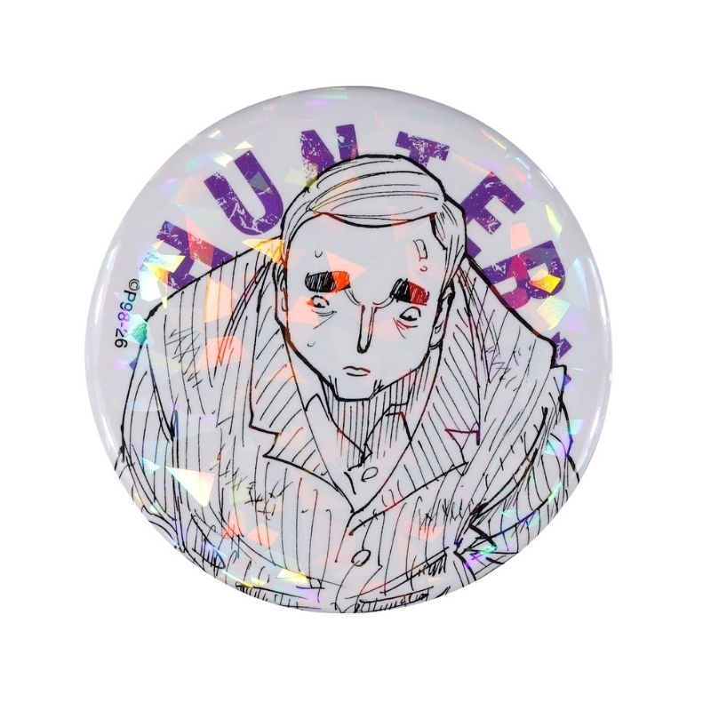 完全受注生産「週刊少年ジャンプ」オールスター缶バッジ　『ＨＵＮＴＥＲ×ＨＵＮＴＥＲ』　〔５８．ビゼフ〕　ＢＦ１