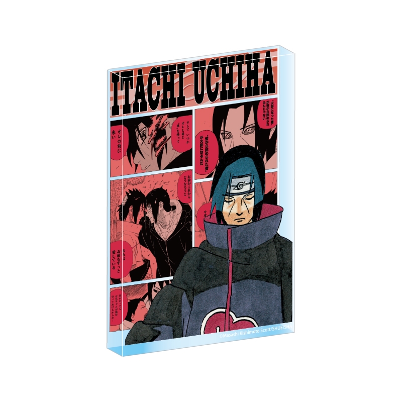 『ＮＡＲＵＴＯ－ナルト－』アクリルブロック　“ＨＥＲＯＥＳ”　うちはイタチ　ＢＦ２