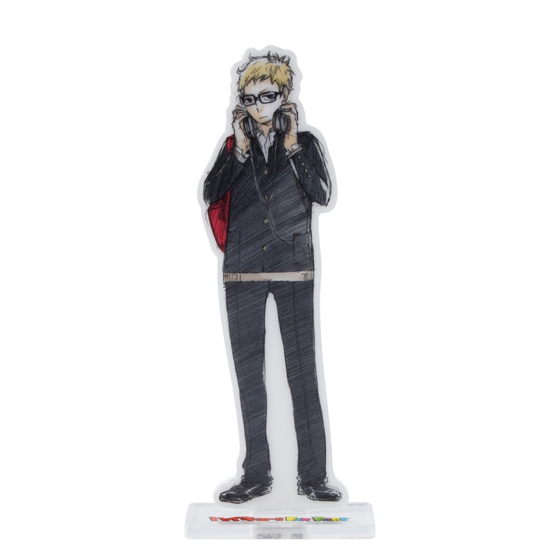 ＪＣＳ限定　『ハイキュー！！』　キャラパネ軍団！！アクリルスタンド　［０８　月島蛍］　＜ハイキュー！！　ＦＡＮ　ＰＡＲＫ　－ｍｅｍｏｒｉａｌ－＞　ＢＦ１