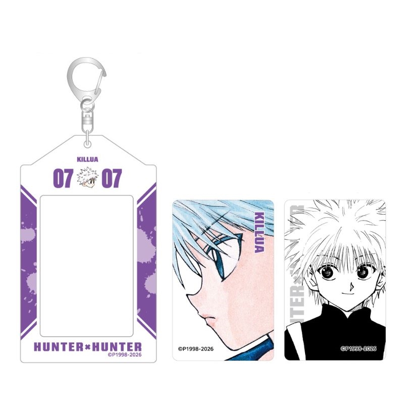 『ＨＵＮＴＥＲ×ＨＵＮＴＥＲ』バースデイカードホルダー　（特製カード２枚付き）　キルア＝ゾルディック　ＢＦ３