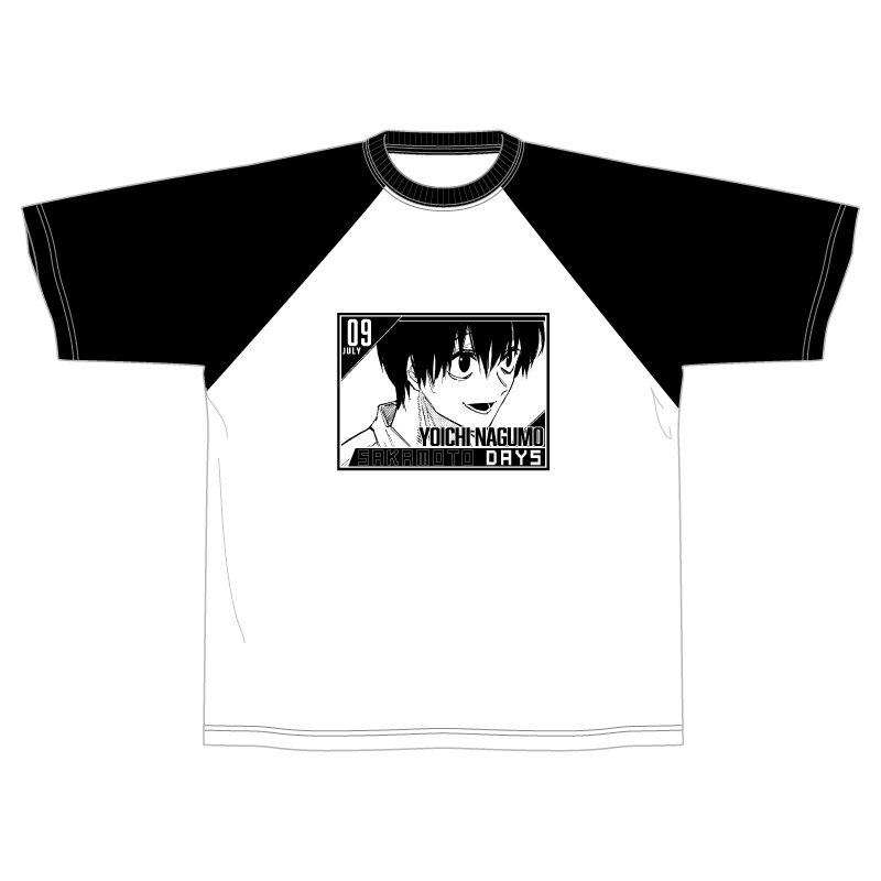 『ＳＡＫＡＭＯＴＯ　ＤＡＹＳ』ラグランＴシャツ　“ＨＥＲＯＥＳ”　南雲与市　ＢＦ３