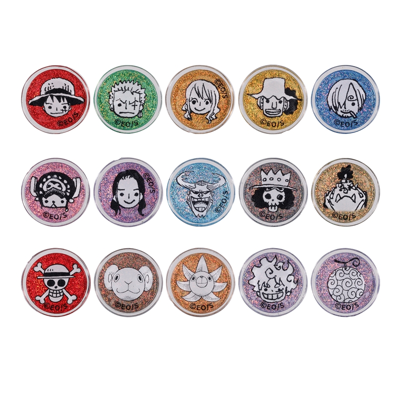 『ONE PIECE』まんまるアクリルシール（15枚入り）