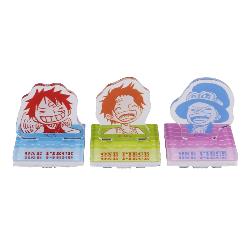 『ＯＮＥ　ＰＩＥＣＥ』アクリルスタンドスタンプセット　三兄弟　ＢＦ３