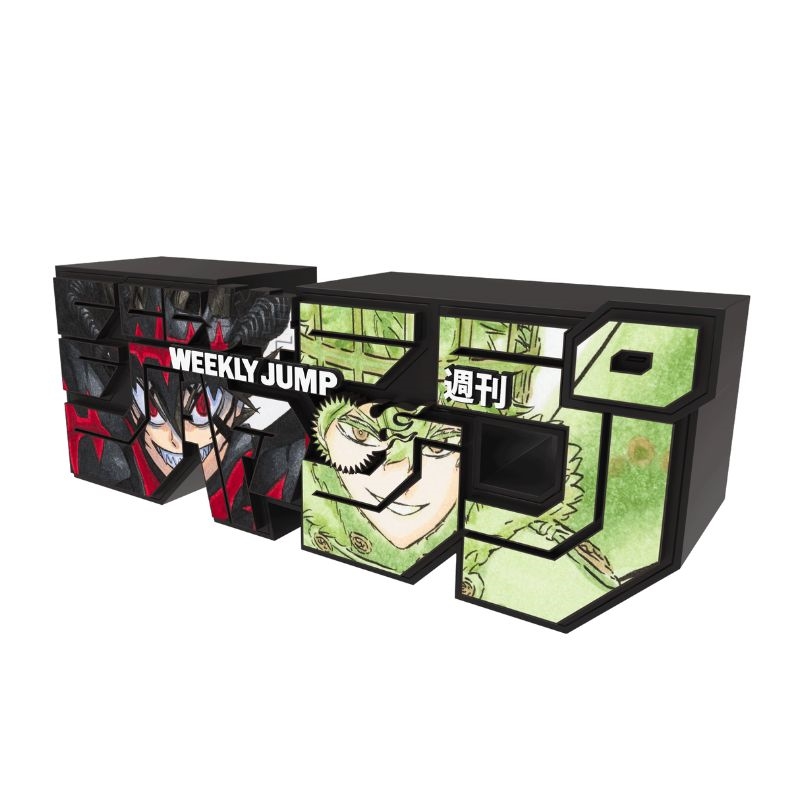 デジタル版「週刊少年ジャンプ」定期購読者限定応募者全員サービス「ジャンプロゴフィギュア」［ブラッククローバー］　ｅｄｉｔｉｏｎ　１００％