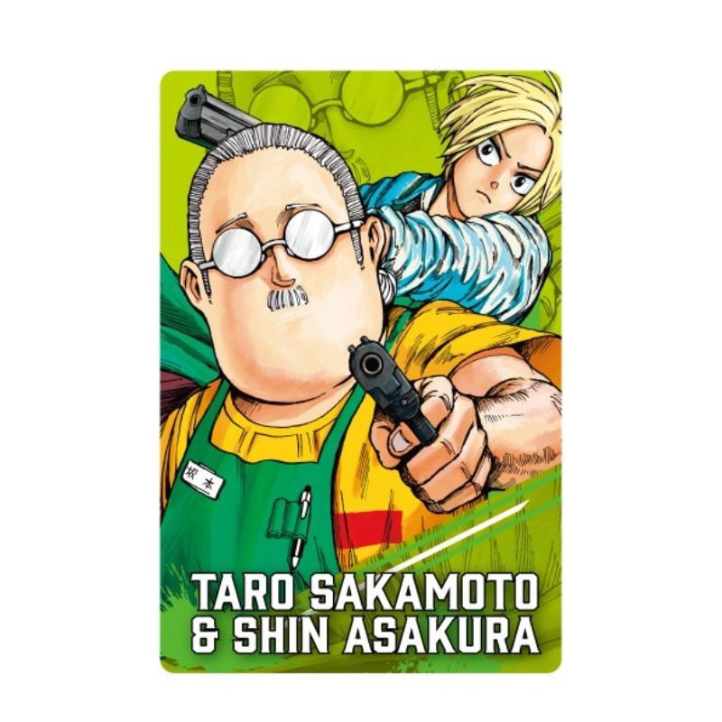 『ＳＡＫＡＭＯＴＯ　ＤＡＹＳ』ＫＩＲＡ☆ＰＩＣＡＲＤ［キラピカード］　第１弾　坂本太郎＆朝倉シン　ＢＦ２