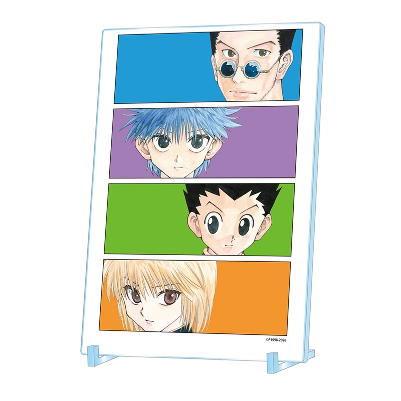 『ＨＵＮＴＥＲ×ＨＵＮＴＥＲ』箔入りアクリルアート　週刊少年ジャンプ２０００年４５号巻頭カラーイラスト［１］　ＢＦ２