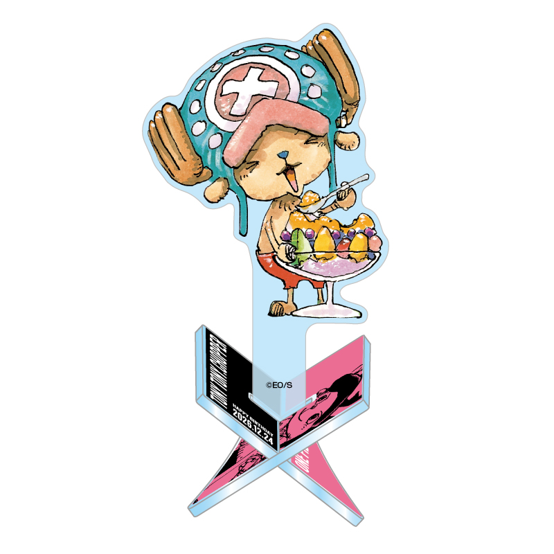 『ＯＮＥ　ＰＩＥＣＥ』バースデイアクリル“Ｘ”フィギュア－ｗｉｔｈ－　トニートニー・チョッパー　ＢＦ４
