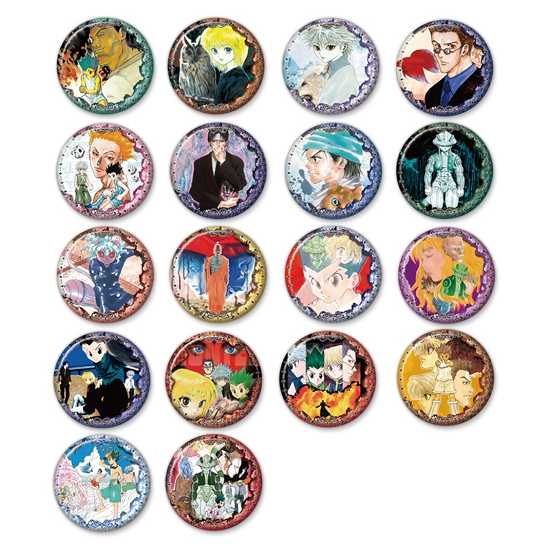 『ＨＵＮＴＥＲ×ＨＵＮＴＥＲ』コレクション缶バッジ（全１８種）　ＡＨ４−ＪＦ