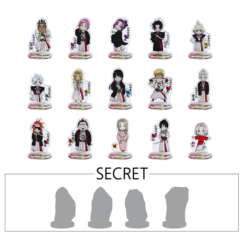 『地獄楽』アクリルｍｉｎｉフィギュア　【楽】～描き下ろしイラストＶｅｒ．～　（全１５種＋シークレット４種）　ＢＸ２