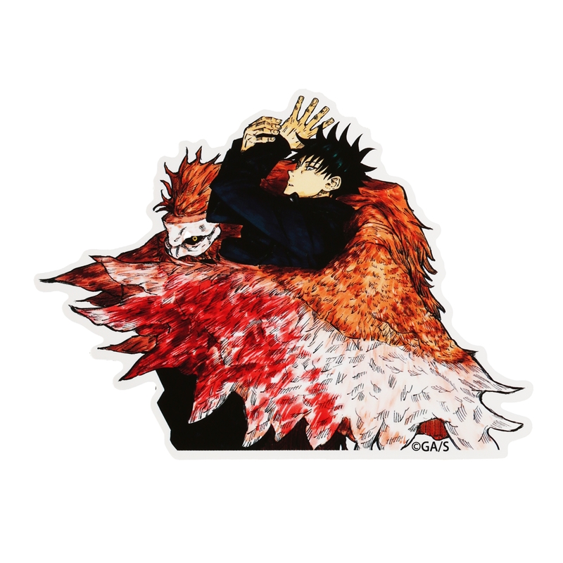 『呪術廻戦』ダイカットステッカー 伏黒恵(JCカバーイラスト) BX4