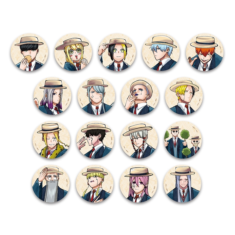 『マッシュルーＭＡＳＨＬＥ−』缶バッチ（描きおろし）