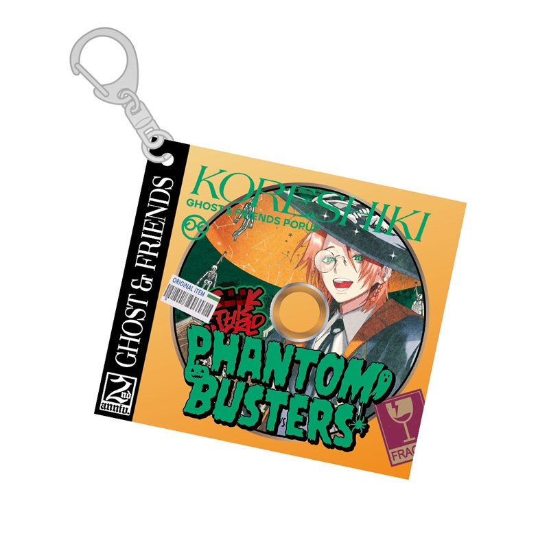 『ファントムバスターズ』タモン Presents CD風キーホルダー【GHOST & FRIENDS POPUP ver】コレシキ