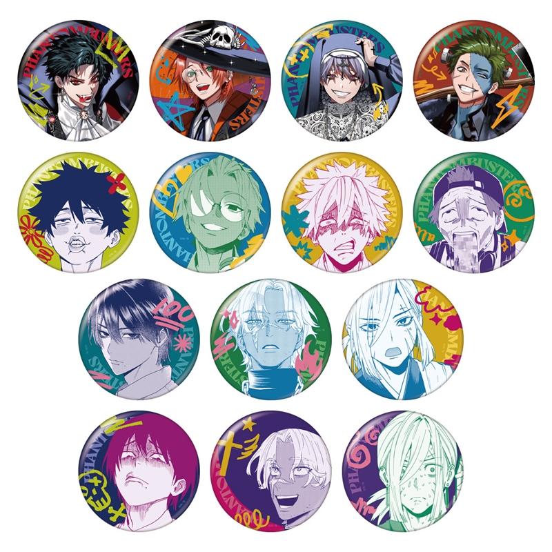 『ファントムバスターズ』トレーディング缶バッジ【ＧＨＯＳＴ　＆　ＦＲＩＥＮＤＳ　ＰＯＰＵＰ　ｖｅｒ】