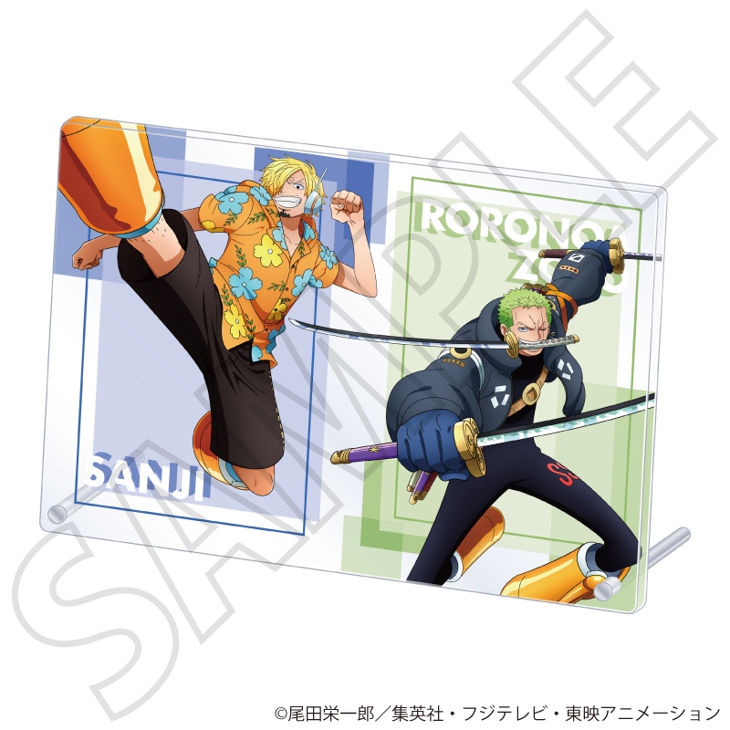 『ONE PIECE』アクリルアートパネル/ゾロ・サンジ エッグヘッド編