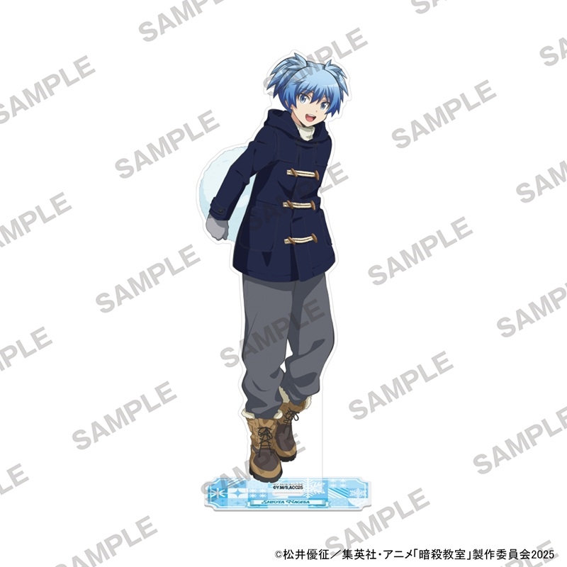 暗殺教室　ＢＩＧアクリルスタンド　雪遊びｖｅｒ．　潮田渚