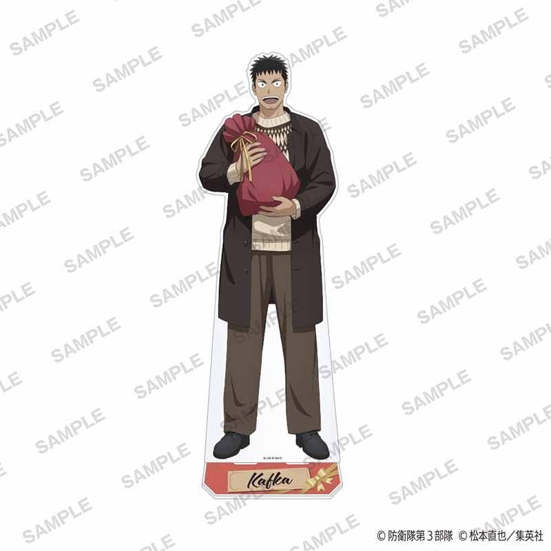 怪獣８号　ＢＩＧアクリルスタンド　冬のプレゼントｖｅｒ．　日比野カフカ