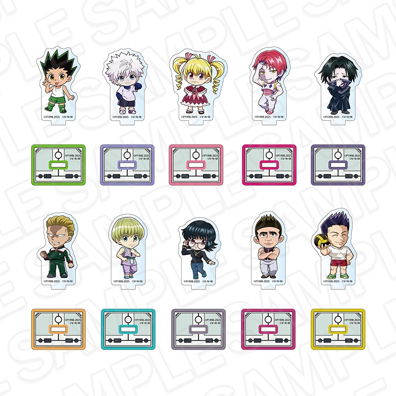 ミニアクリルスタンド（ランダム）　Ｇ．Ｉ．編　デフォルメ　ｖｅｒ．　セット