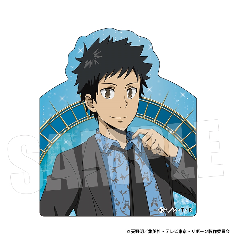 家庭教師ヒットマンＲＥＢＯＲＮ！　ダイカットアクリルブロック「山本」ボタニカルシャツＶｅｒ．