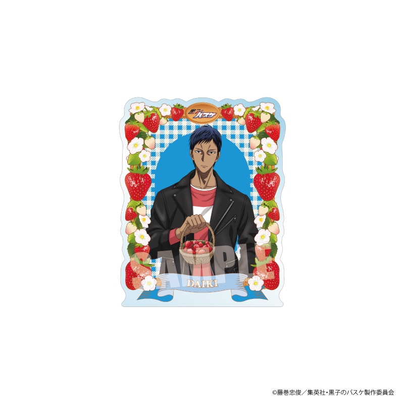 黒子のバスケ　ダイカットアクリルブロック「青峰大輝」Ｓｔｒａｗｂｅｒｒｙ　Ｖｅｒ．