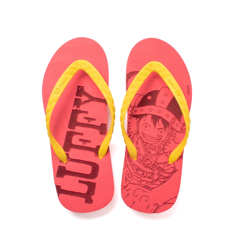 『ONE PIECE』ビーチサンダル ~ルフィ~(Lサイズ)