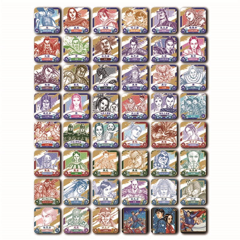 『キングダム』アートコースター BOX(全45種+BOX特典3枚入り)<キングダム展−信−> BA2