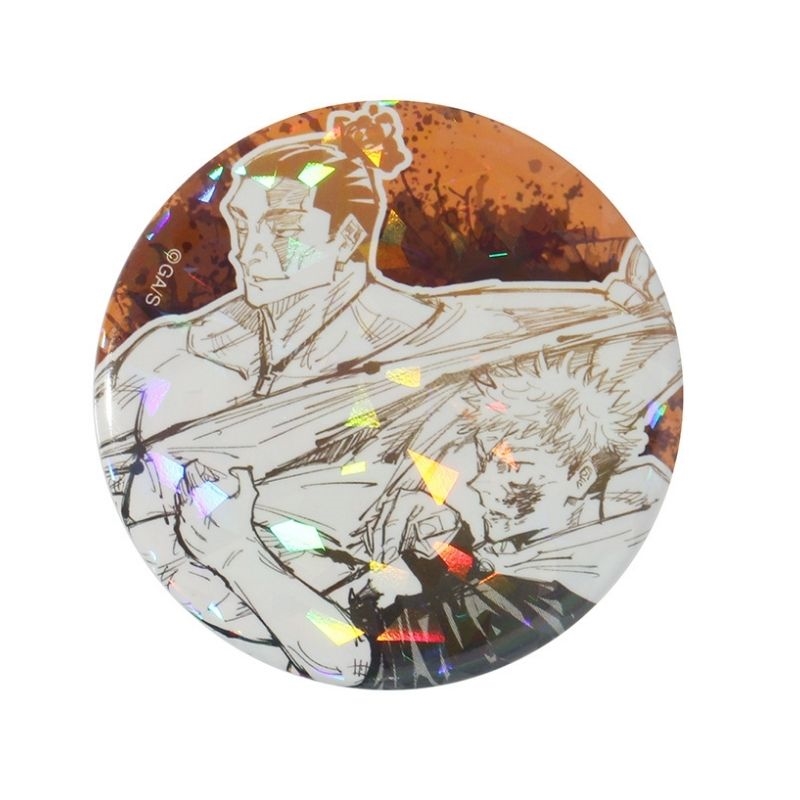 完全受注生産　「週刊少年ジャンプ」オールスター缶バッジ　『呪術廻戦』　［１５　東堂＆虎杖　ＪＣ１５−１６巻掲載］　ＢＡ２