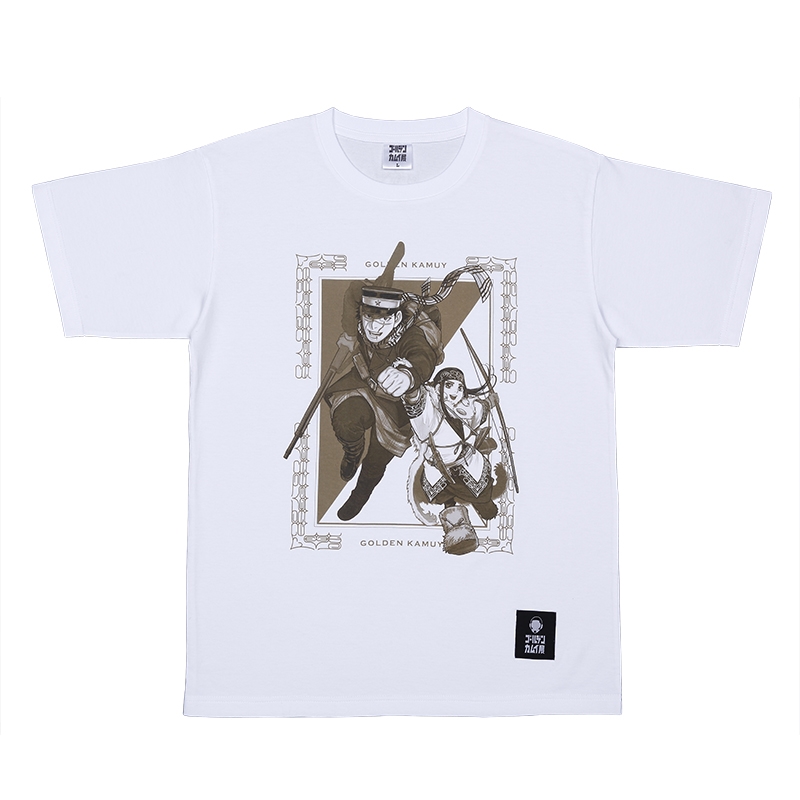 『ゴールデンカムイ』Tシャツ キービジュアル Mサイズ<ゴールデンカムイ展> BB2