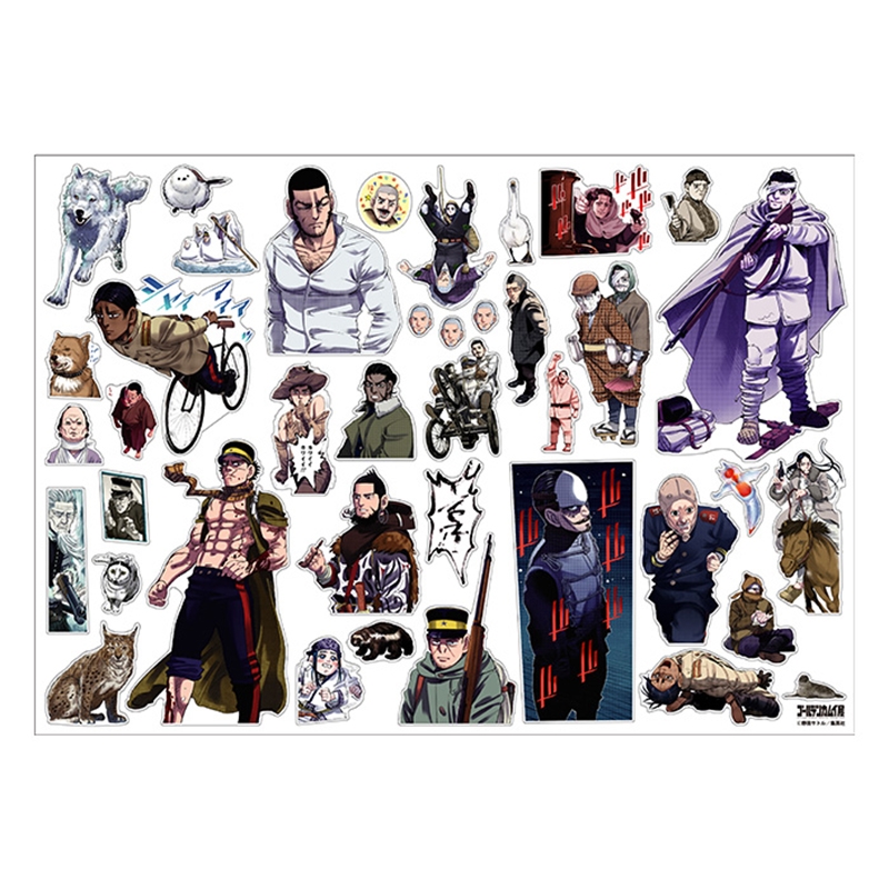 『ゴールデンカムイ』ウォールステッカー＜ゴールデンカムイ展＞　ＢＢ２